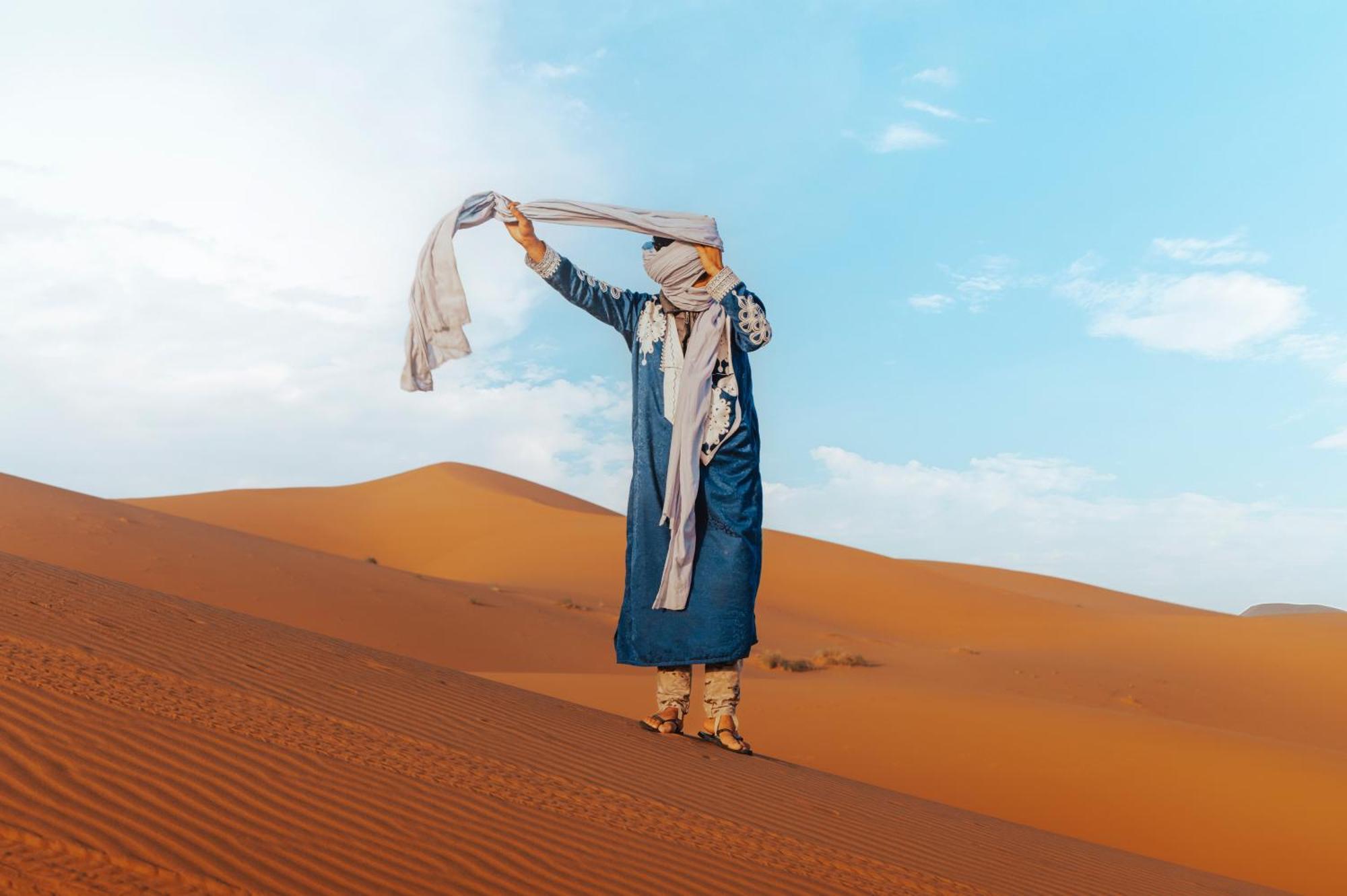 Sahara Glamping Merzouga Bagian luar foto