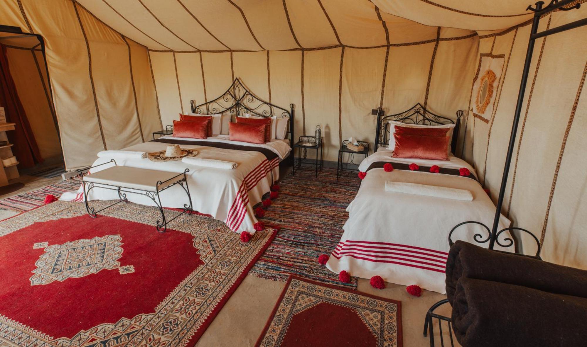 Sahara Glamping Merzouga Bagian luar foto
