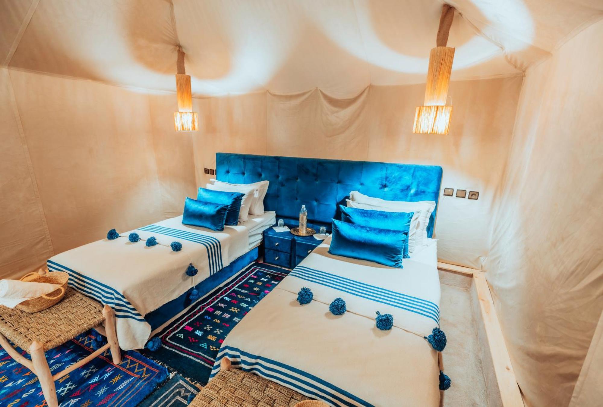 Sahara Glamping Merzouga Bagian luar foto
