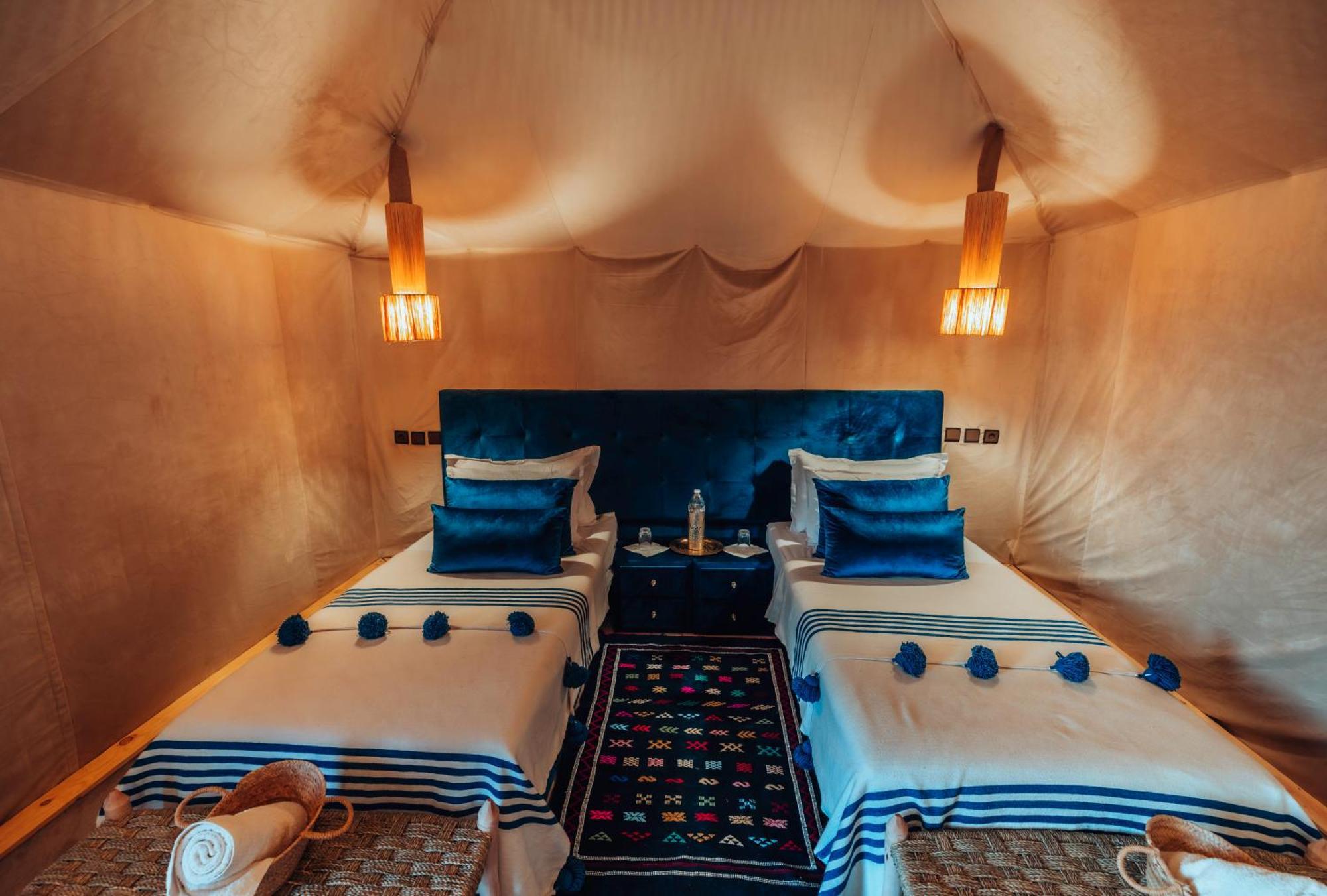 Sahara Glamping Merzouga Bagian luar foto