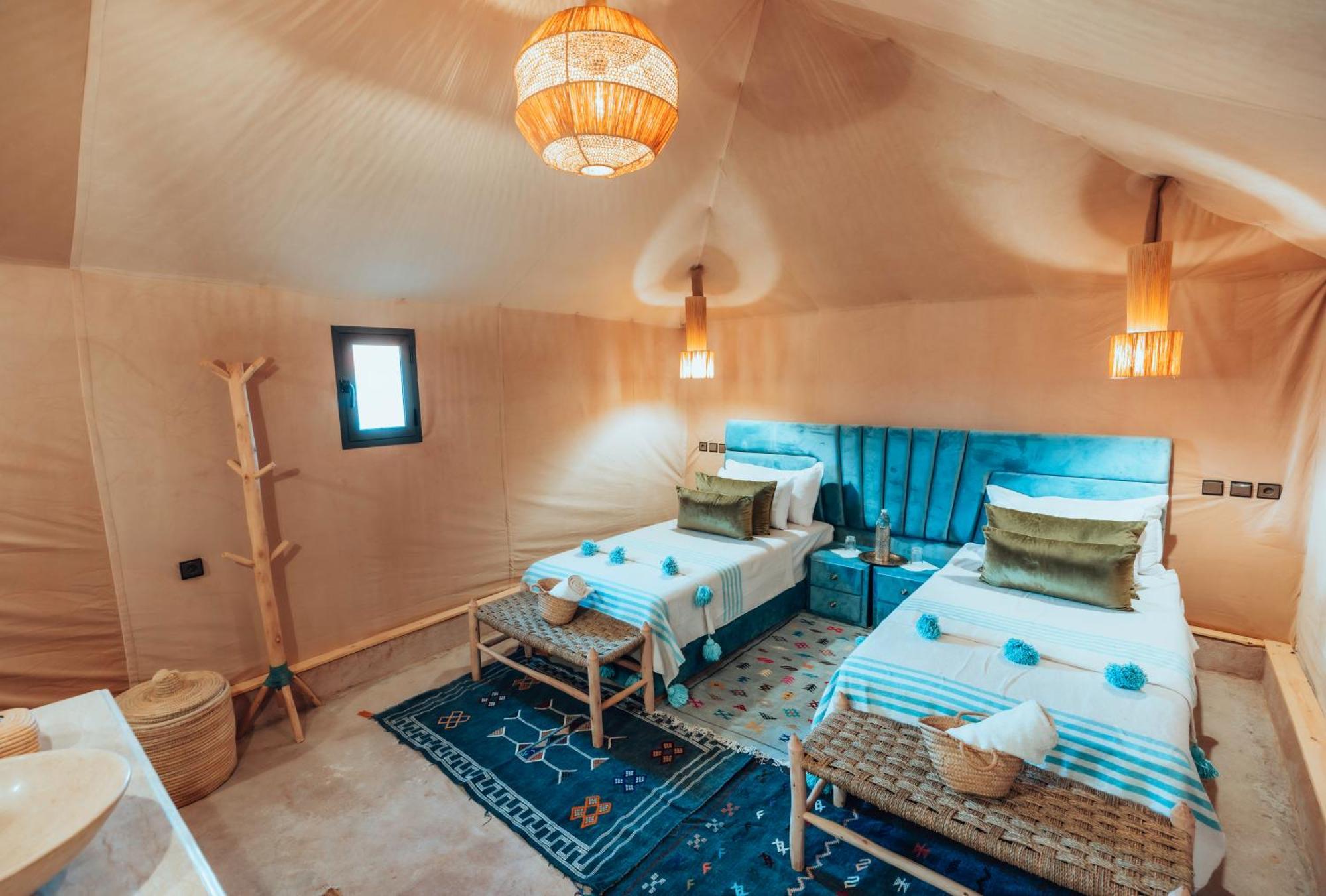 Sahara Glamping Merzouga Bagian luar foto